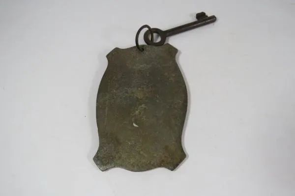 Antigo CHAVEIRO do quarto 16 do HOTEL PAULISTA de SÃO JOSÉ DO RIO PARDO. Mede aprox. 6,8 X - Foto 3