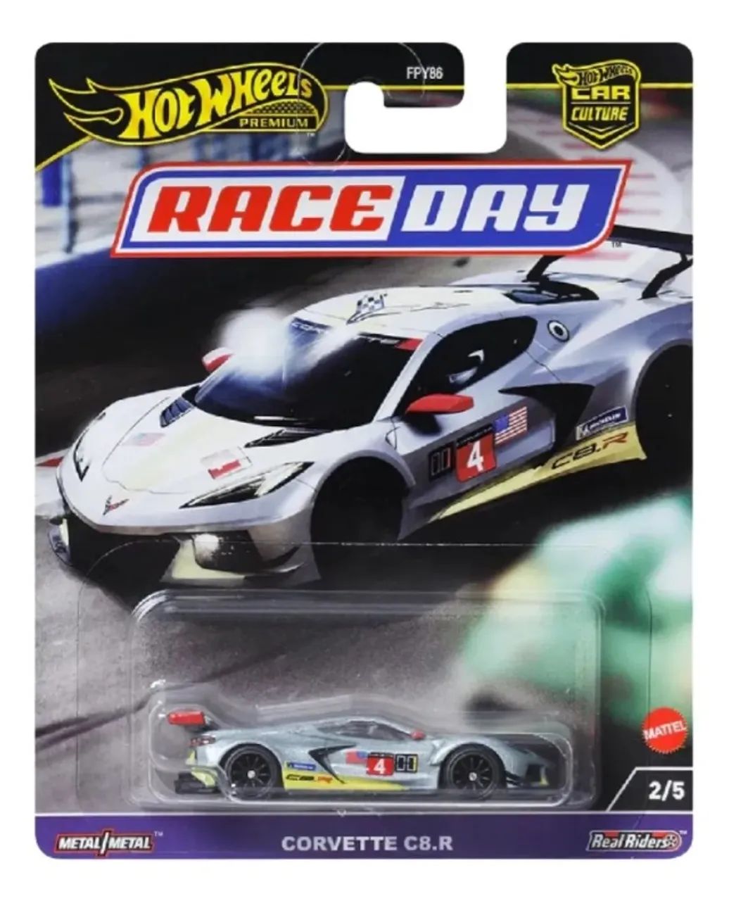 Hot Wheels Premium Corvette C8.R - Foto 2