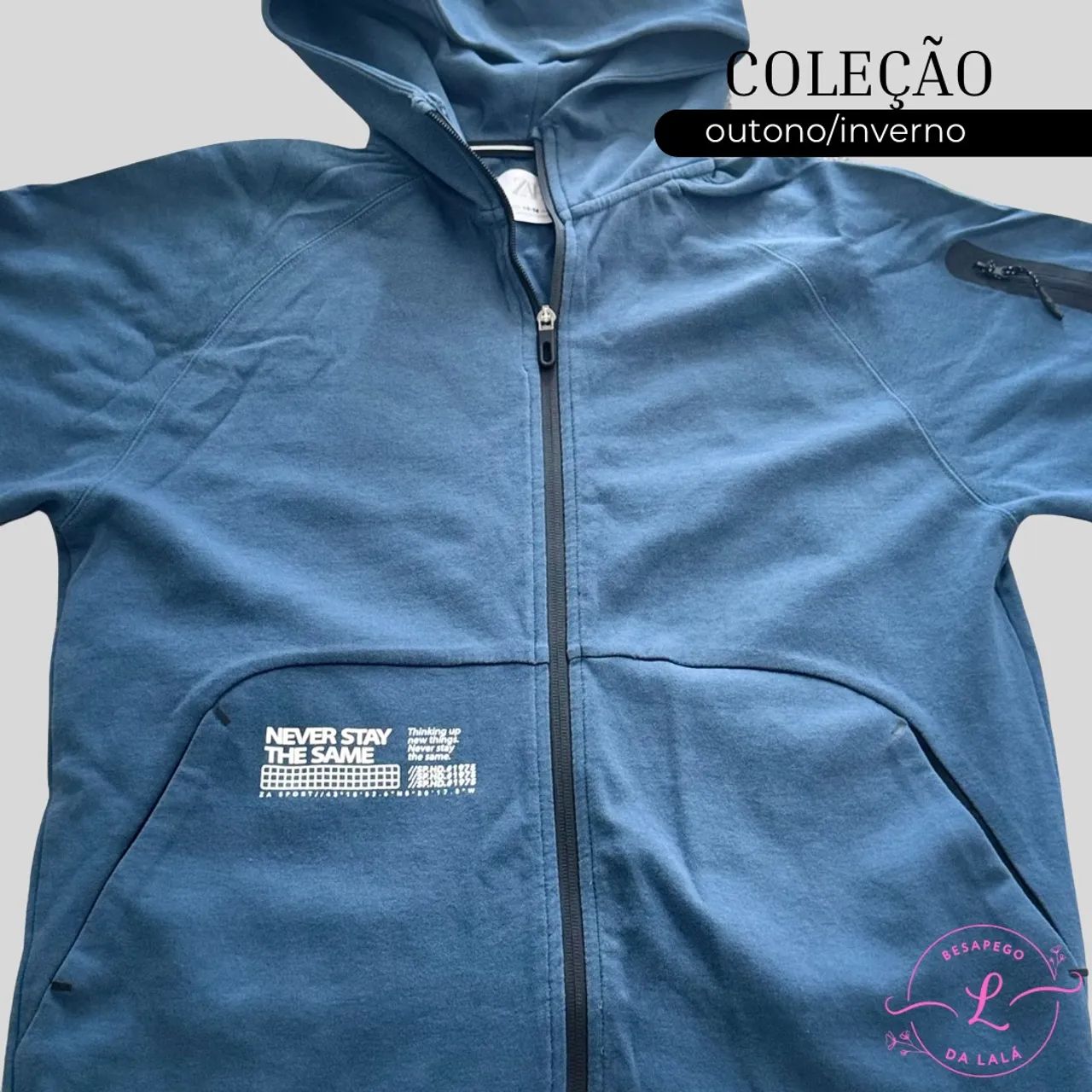 Conjunto Moletom + Calça Jogger Zara Brasil - TAM. 16 3x40,00 - Foto 2