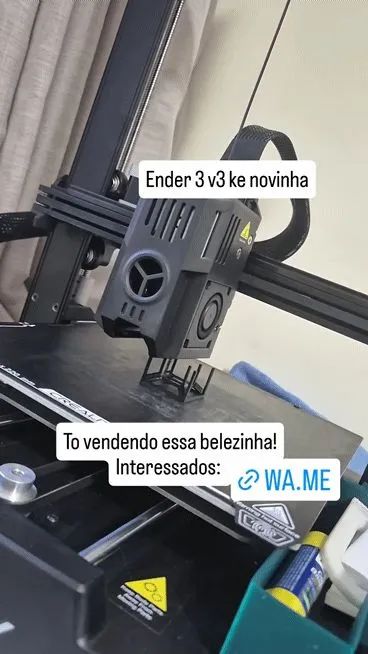 Impressora 3D Creality Ender 3 v3 ke - Foto 6