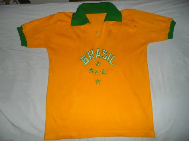 Camisa Brasil retrô 1958 Tamanho M