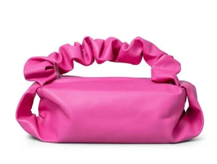 Bolsa fru-fru rosa