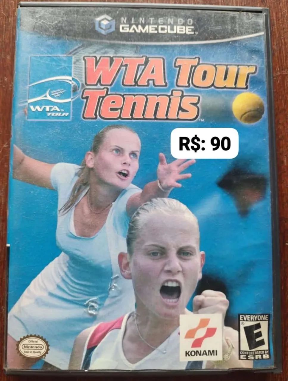 WTA Tour Tennis = R$: 90