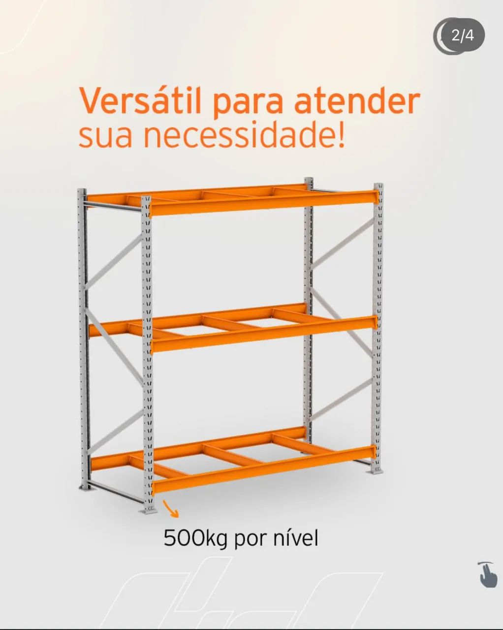Mini porta Pallet Amapá versátil Novo  - Foto 4