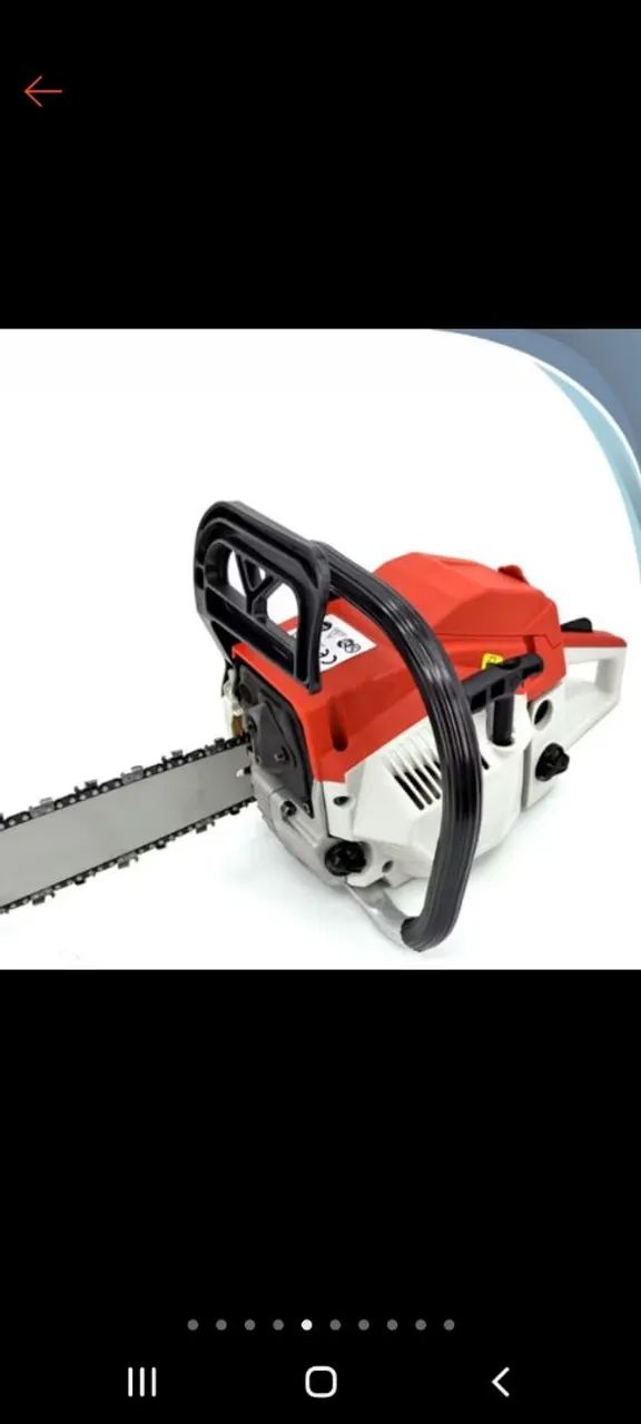 Motosserra a Gasolina Profissional 78cc 3.5HP - Foto 3