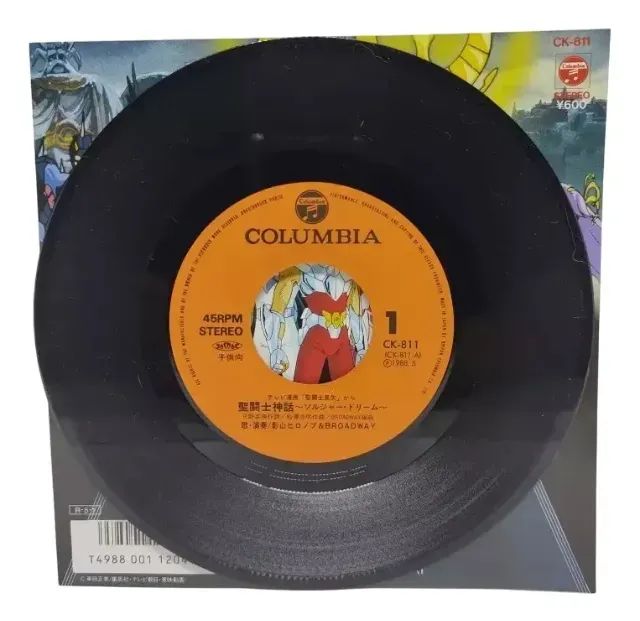 Lp Saint Seiya - Soldier Dream/Blue Dream 7" Single - Foto 4