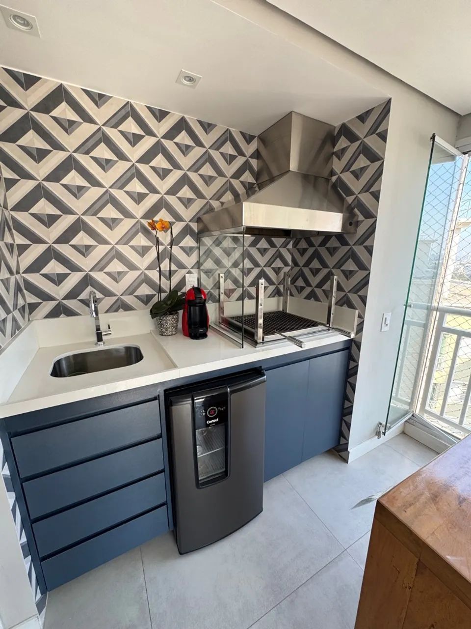 Apartamento 83m 3 dormitórios sacada com churrasqueira a carvão  - Foto 5