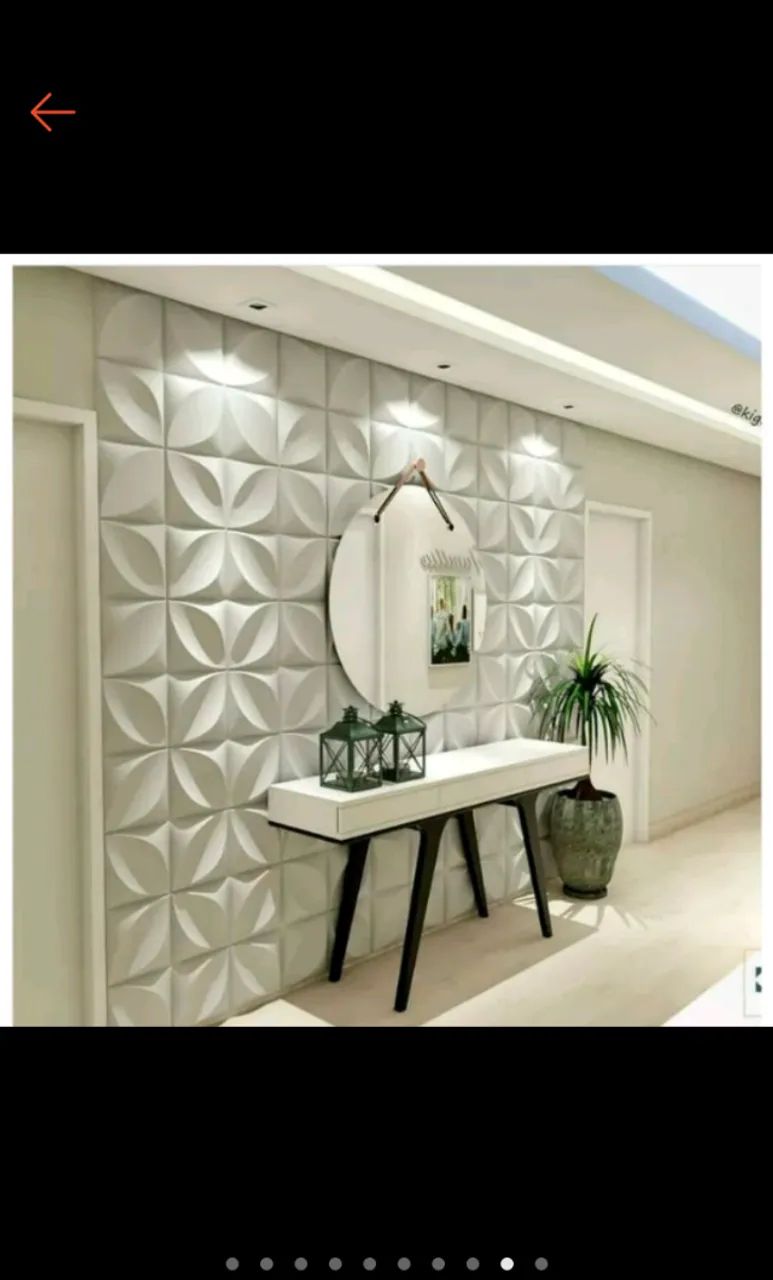 Placa de PVC decorativa