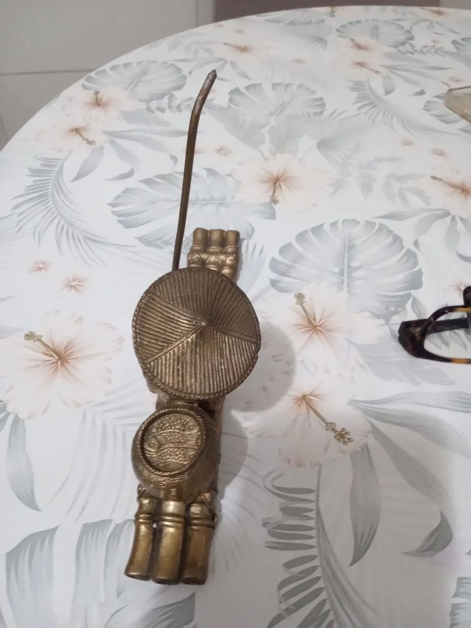 Estátua de pescador em bronze - Foto 5