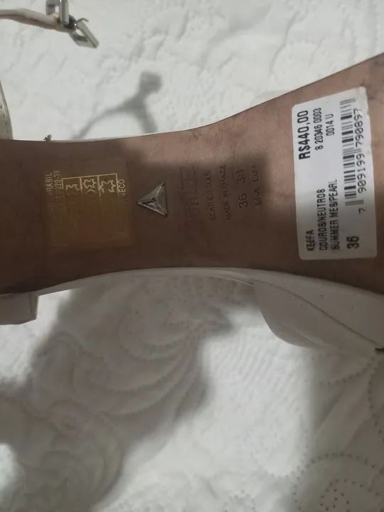 SANDALIA SCHUTZ OFF WHITE - Foto 2