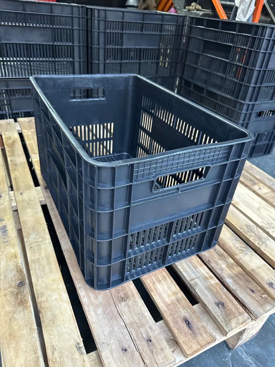 Caixa plástica hortifruti organizadora  