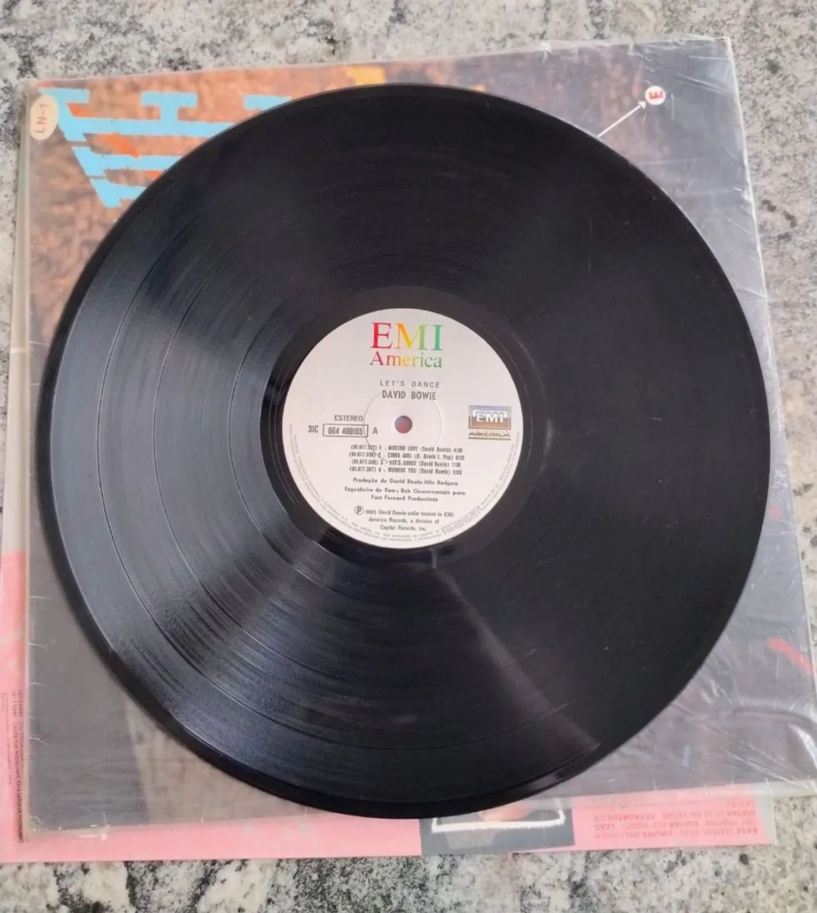Disco de Vinil - Let's Dance - David Bowie - Foto 5