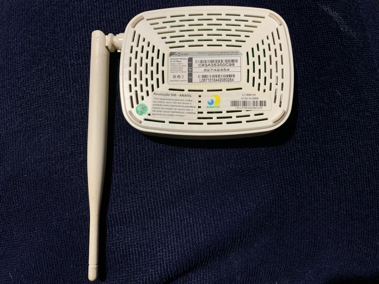 Roteador Wi-Fi 64319034472961122
