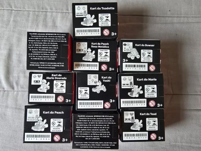 Coleção Completa Mario Kart Mc Donalds Nintendo Switch - Foto 2