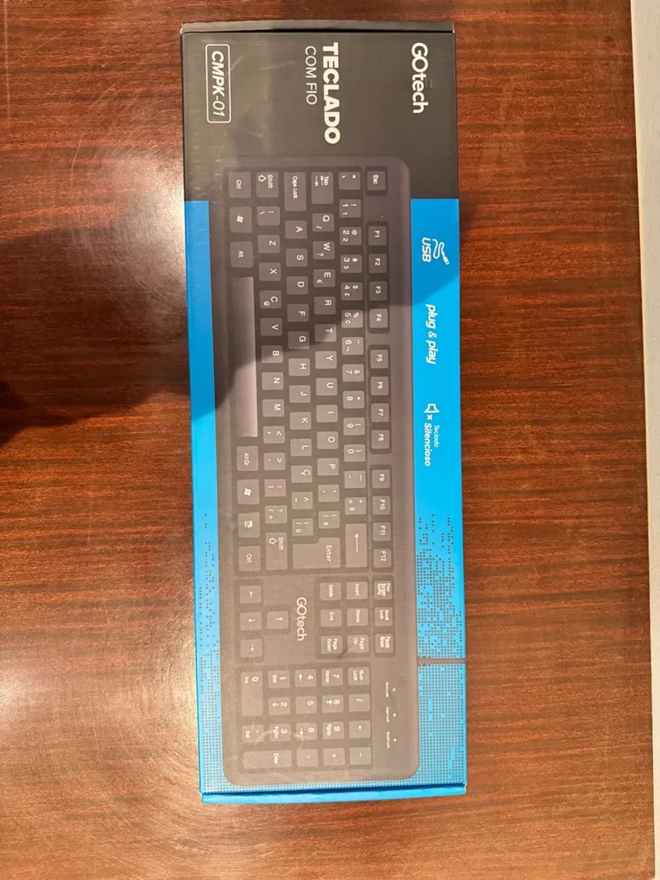 Teclado GOtech CMPK-01 USB