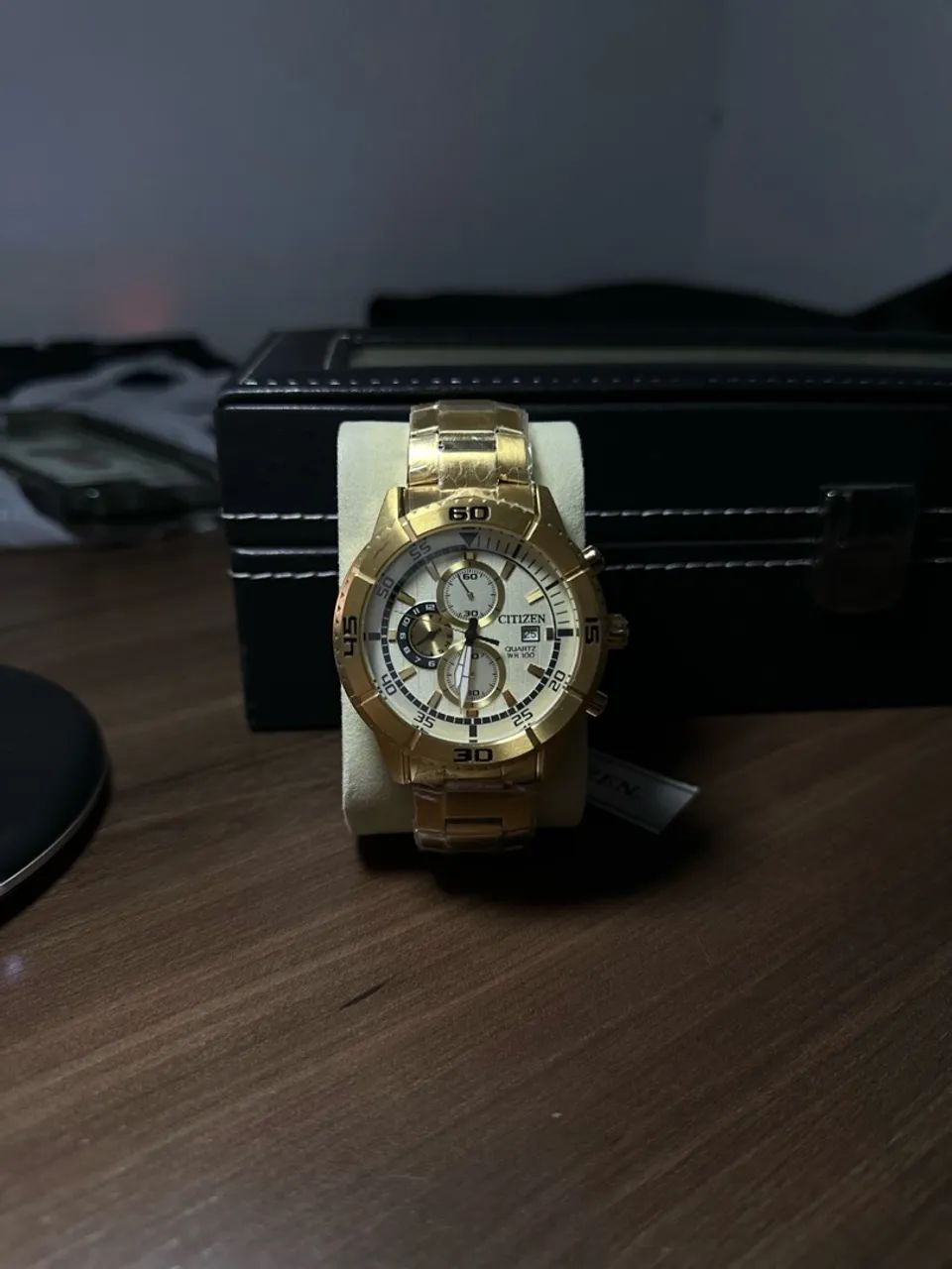 Relógio Citizen Quartz WR AN3592-80P - Foto 3
