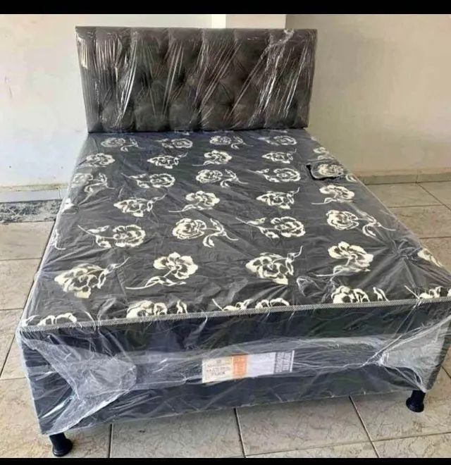 cama box casal mega promoção 10 cm - Foto 3