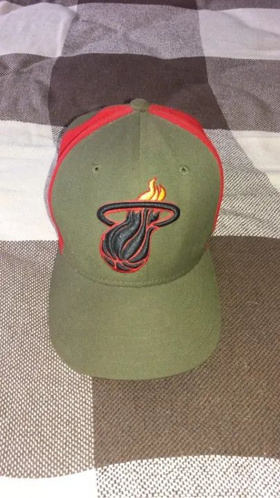 Boné Miami Heat Verde Militar - New era