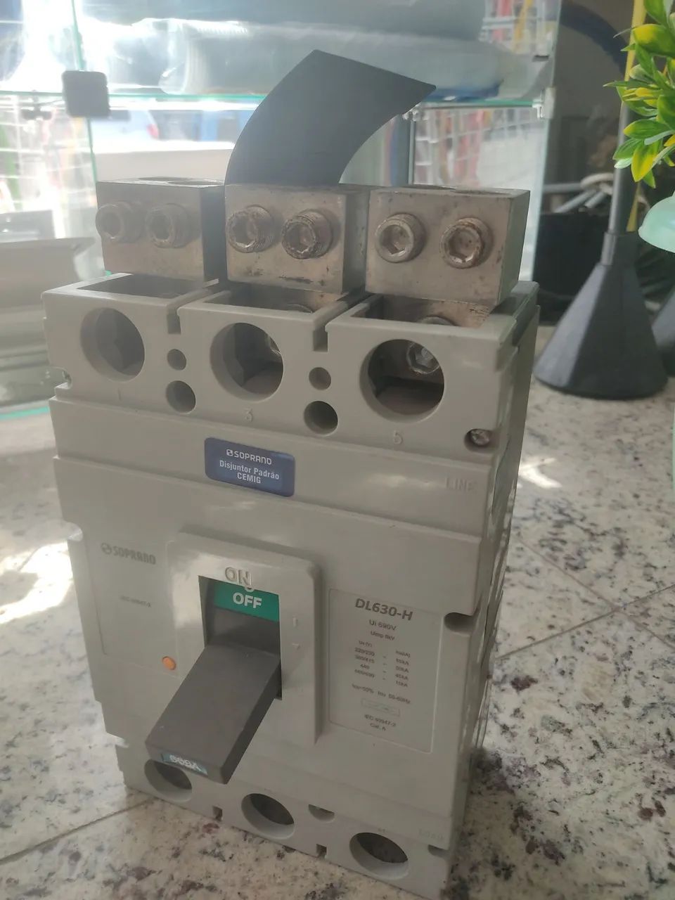 Disjuntor Soprano DL630-H 600A - Foto 2
