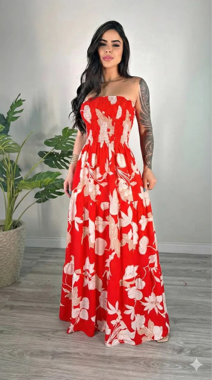 Vestidos lastex longo  - Foto 2