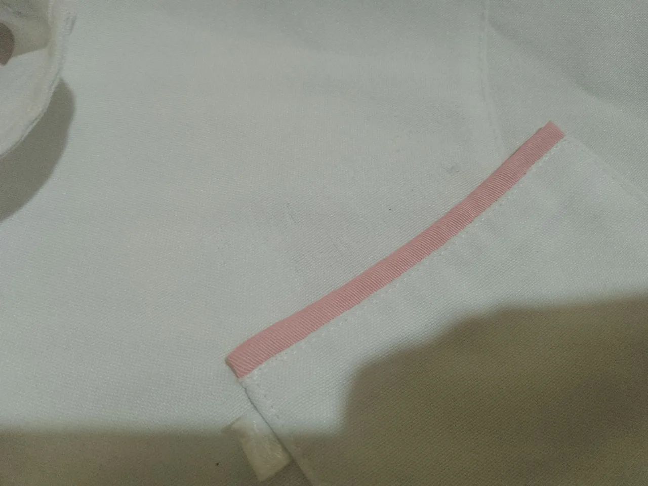 Jaleco branco quebra galho - tamanho P - Foto 2