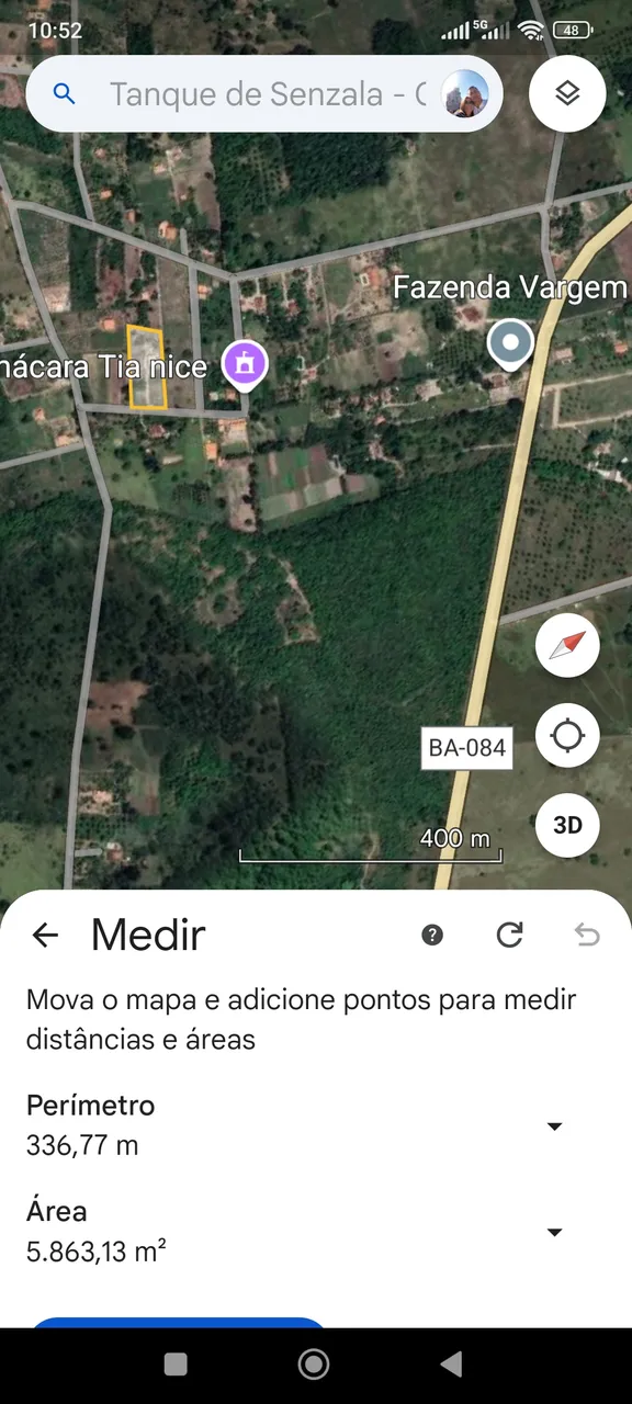 Sítio com piscina em Oliveira dos Campinhos