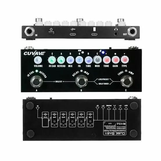 Pedaleira cuvave multi efeitos, lives e streaming. - Foto 4