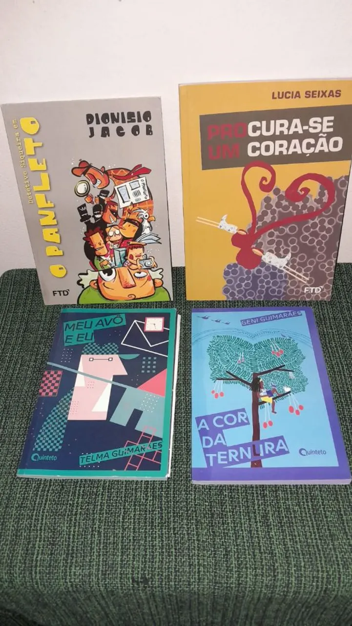 Lote de 4 livros