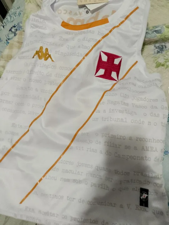 Camisa do Vasco da Gama regata - Tamanho g