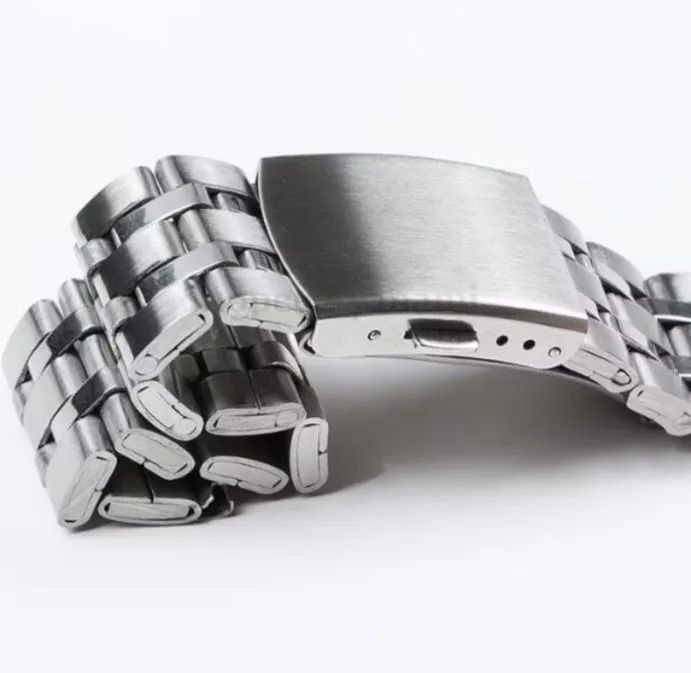 Pulseira de relógio em aço inoxidável de 20mm - Foto 3