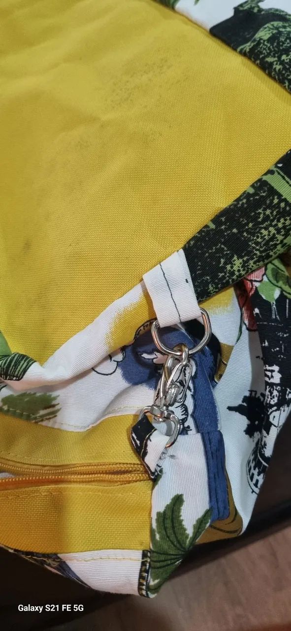 Bolsa maxi em tecido lembrança - Foto 3