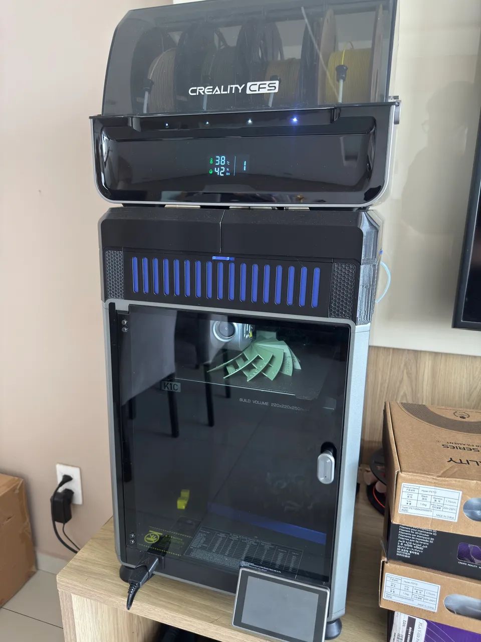 Impressora 3D Creality K1C com CFS  - Foto 6
