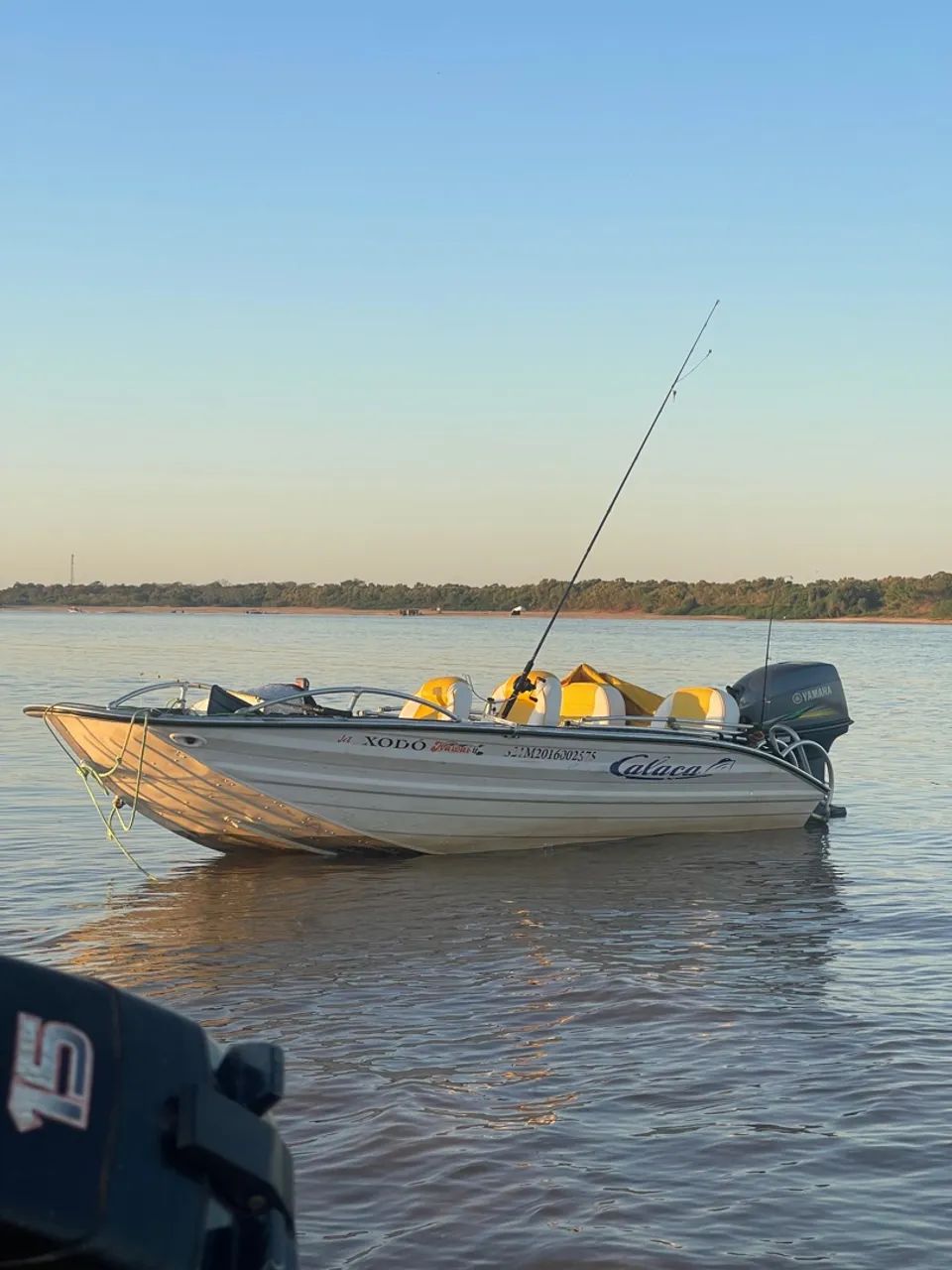 Barco Calaça 13 pés, motor yamaha 40hp - Foto 3