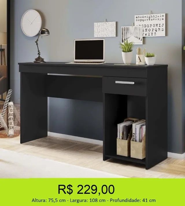 Escrivaninha a pronta entrega - Design clean - Foto 4