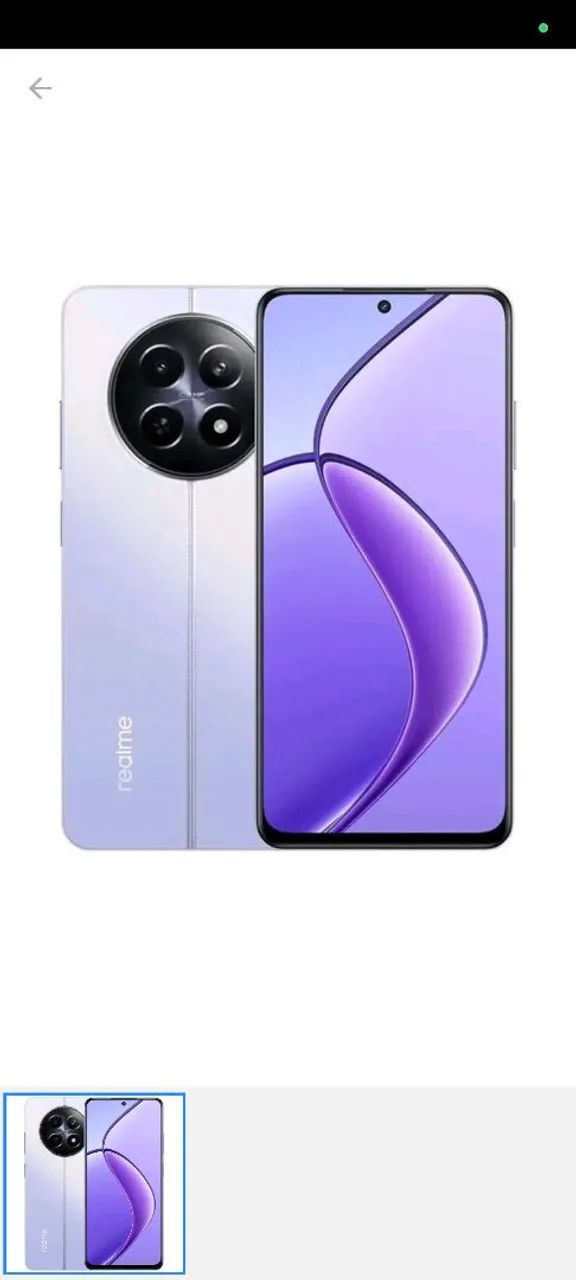 Celular Realme 12 512Gb/8Ram Lacrado Novo Roxo 