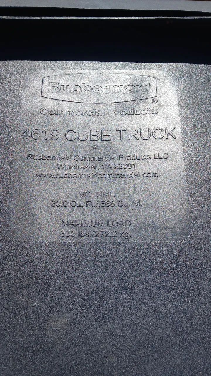 Lixeira Container com tampa - Grande - Foto 2