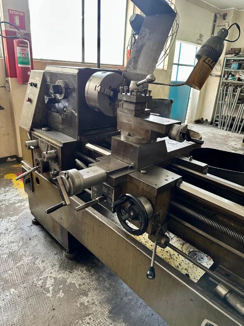 Torno Mecânico Nardini DT650 (DT651?3B) - 2.000mm | Revisado - Foto 6