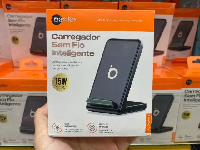 Carregador por Indução Wireless Basike 15W - Ba-WXC009 - Foto 4