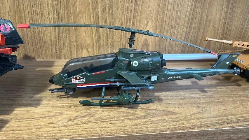 Jetcoptero comandos em ação Gi Joe 