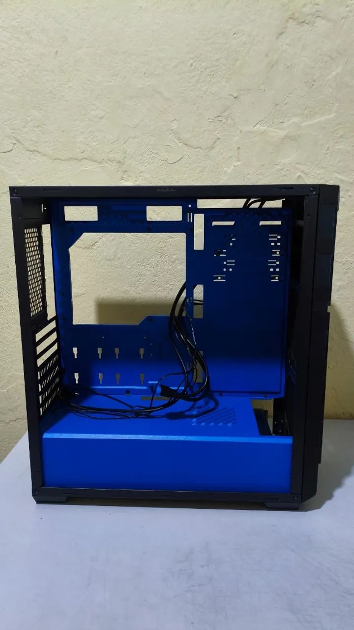 Gabinete Sharkoon Escritório Blue