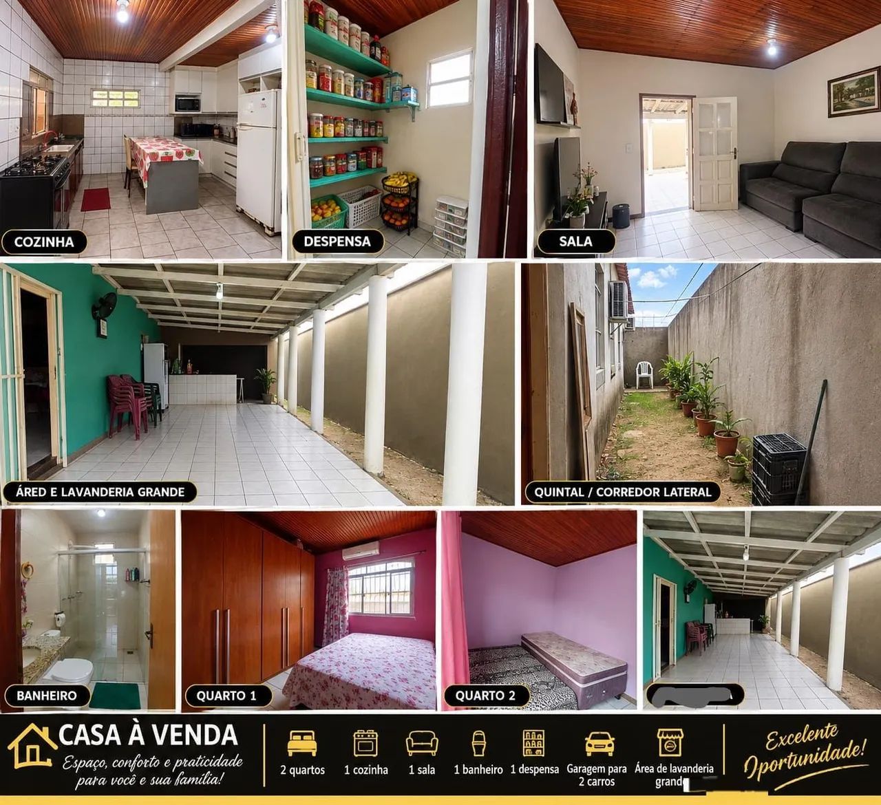 Casa muito bem localizada 