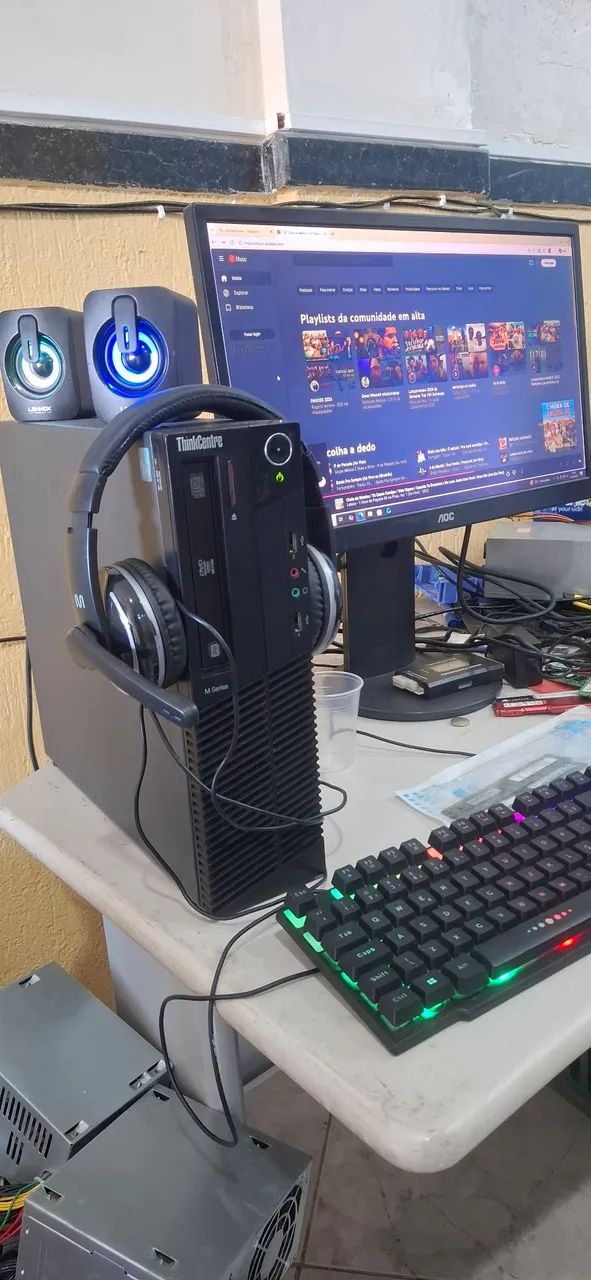 Cpu Lenovo Core i5 de 3ª geração 8gb de Memória Ram 