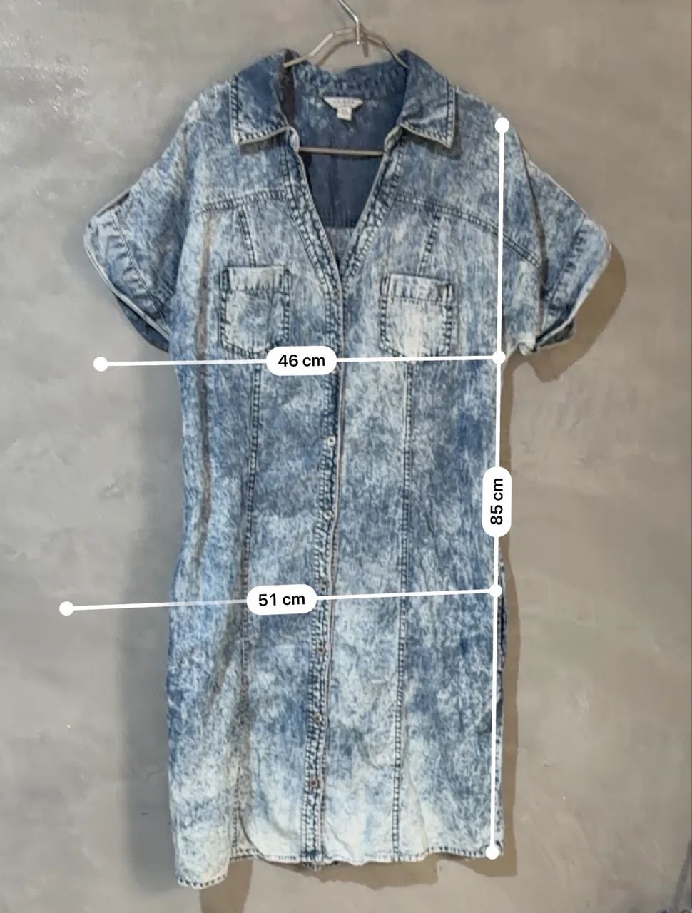  Vestido jeans Gap 
