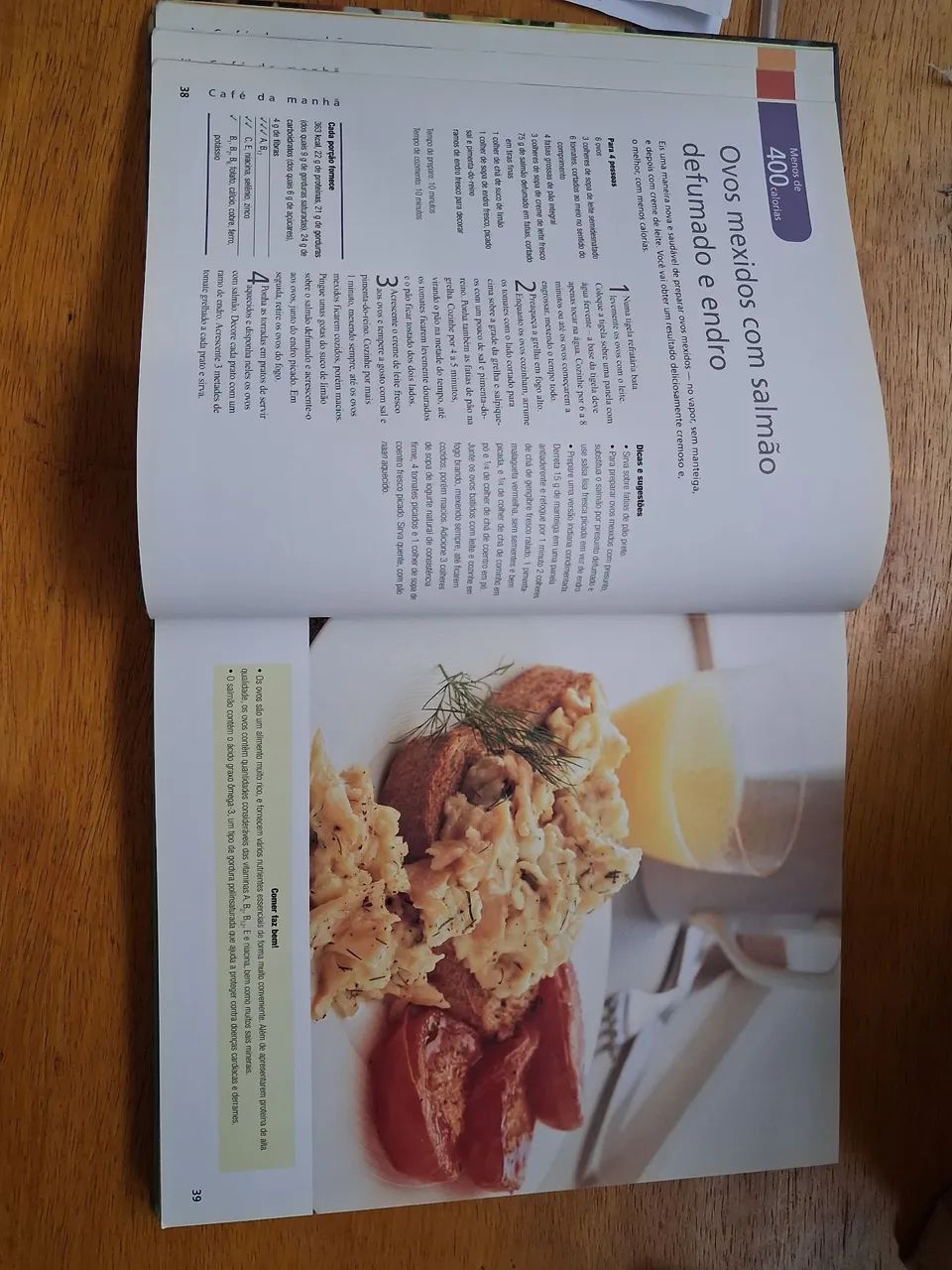 Livro Comidas Rápidas e Saudáveis  - Foto 2