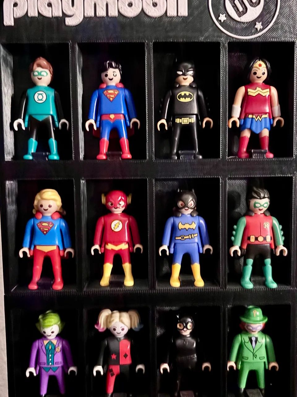 Coleção completa Playmobil Dc Comics Kinder Ovo - Foto 2