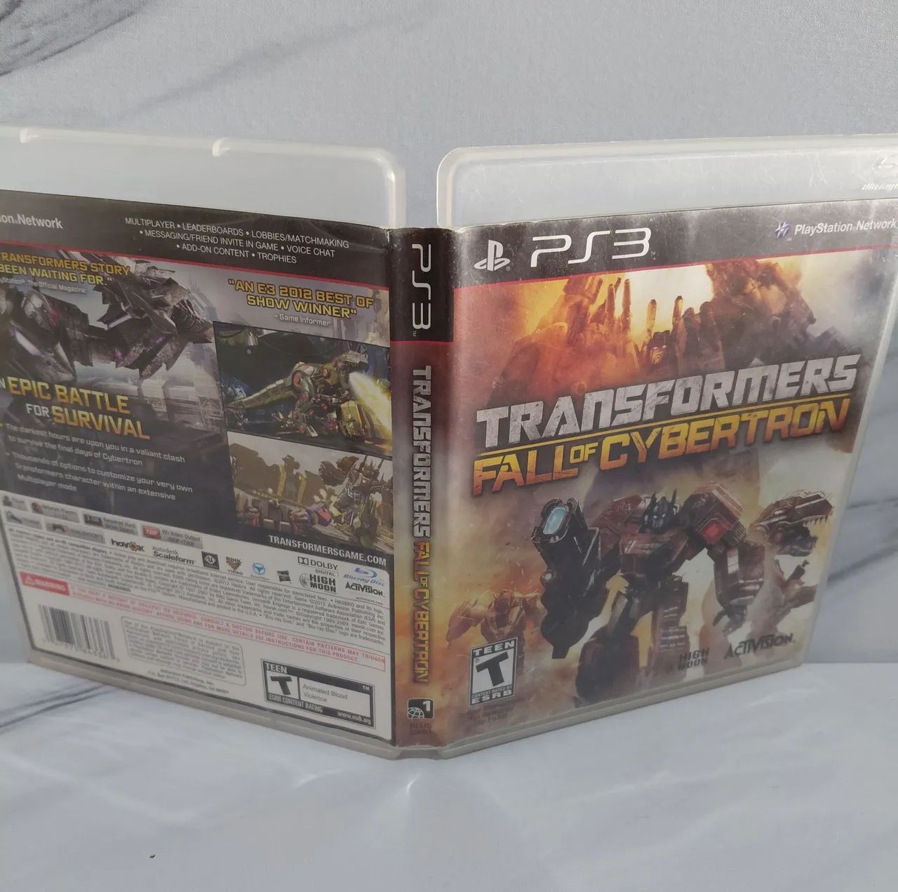 Jogo Transformers Fall of Cybertron Ps3 - Foto 4