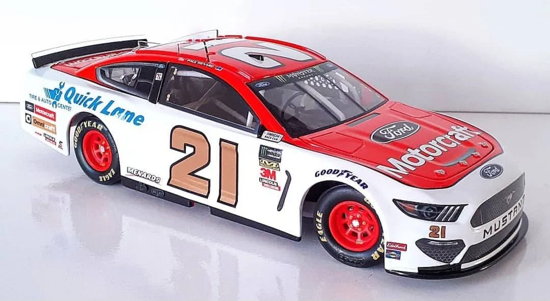 miniatura nascar 1/24 #6 ford taurus - Hobbies e coleções - Rudge