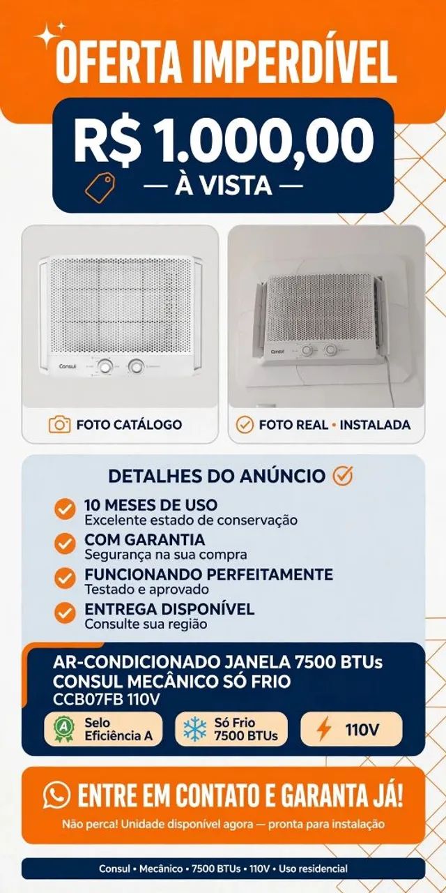 Ar Condicionado - Janela 