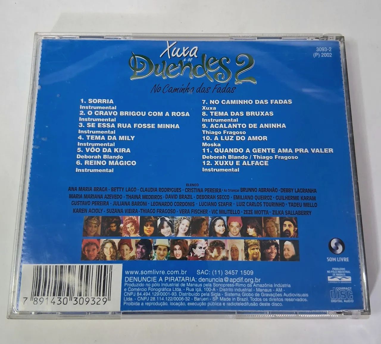 CD Xuxa e os Duendes 2 Original  - Foto 2
