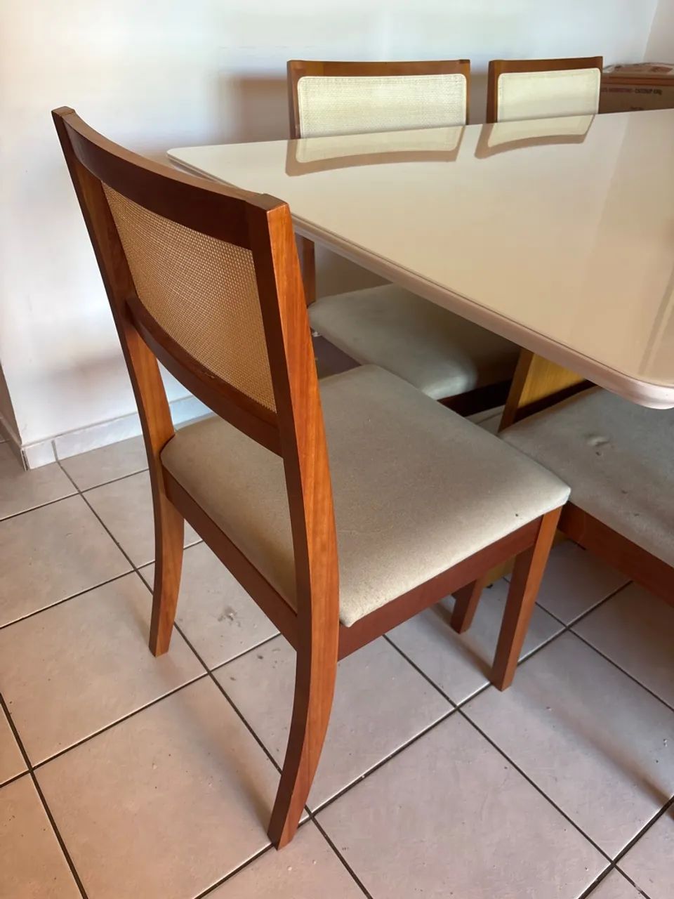 MESA 6 LUGARES COM 6 CADEIRAS - Foto 2